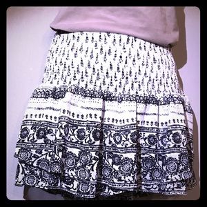 Boho skort